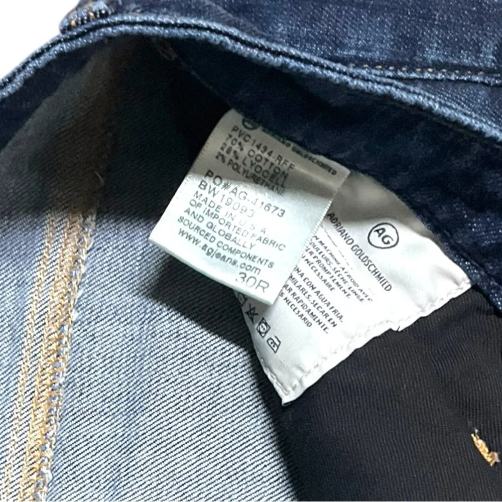 AG Jeans Women's Prima Mid Rise Cigarette Jean‎  size 30R